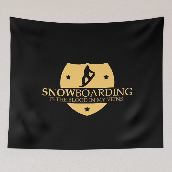 Item preview, Snowboarding Is The Blood In My Veins designed and sold by design2try.