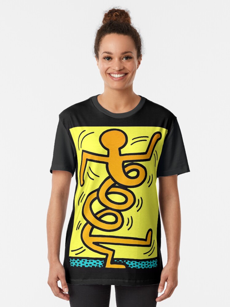 Alternate view of The Dancing Shock Graphic T-Shirt