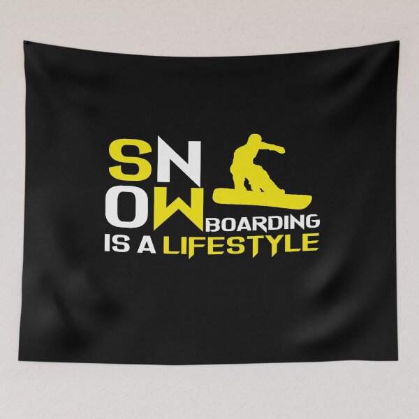 Item preview, Snowboarding is a lifestyle designed and sold by design2try.