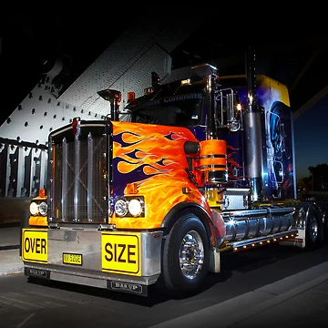 Artwork thumbnail, Custom Kenworth by Tony Rabbitte