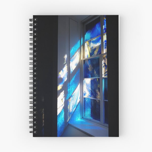 Item preview, Blue Stained Glass Window  designed and sold by LJarts.