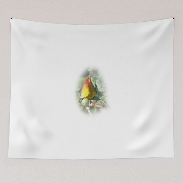 Item preview, yellow pink rosebud designed and sold by feiermar.
