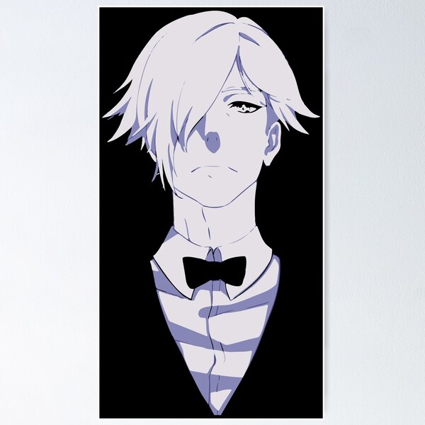 Death parade anime série de tv pintura diamante dos desenhos animados  chiyuki e decim cartaz ponto