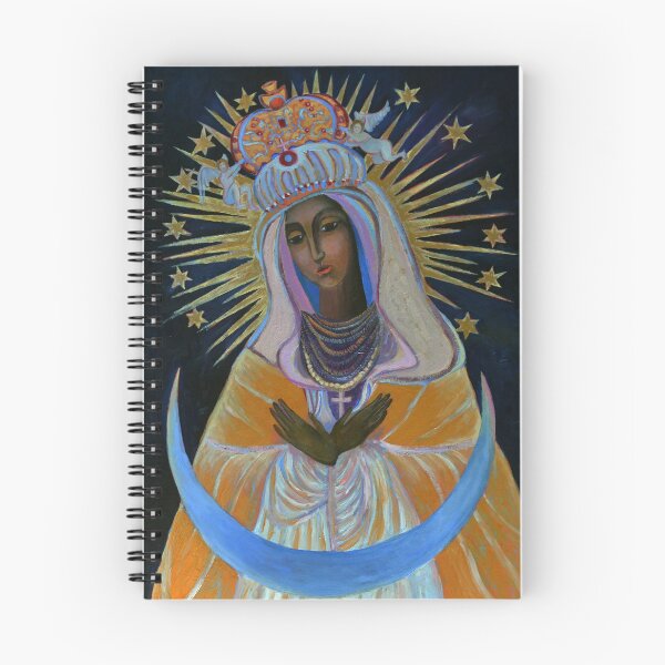 Item preview, Our Lady of Ostra Brama Mother of Mercy Black Madonna Vilnius Virgin Mary Painting designed and sold by tanabe.