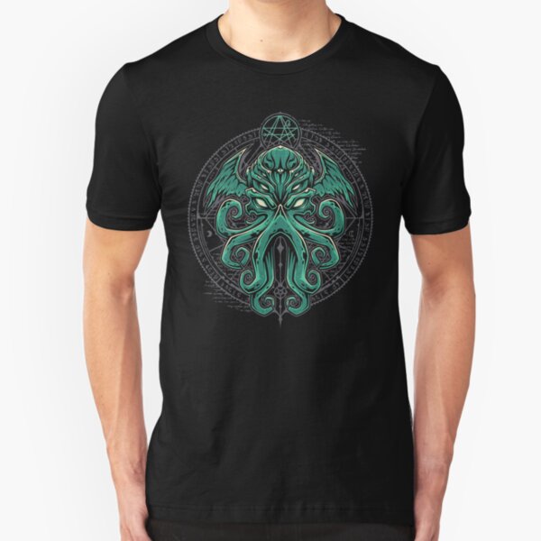 Great Cthulhu Slim Fit T-Shirt