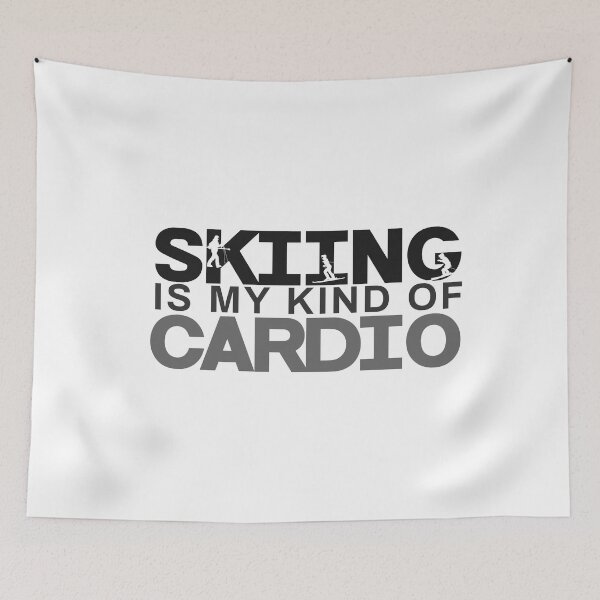 Item preview, Skiing - Skiing is my child of Cardio designed and sold by design2try.