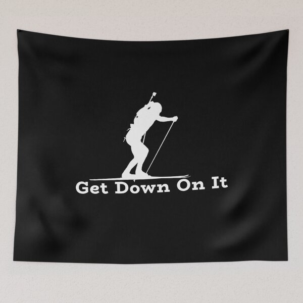 Item preview, Skiing - Get Down On It designed and sold by design2try.