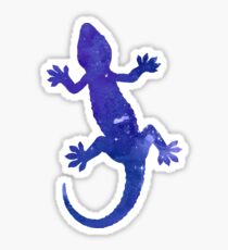 Gecko Silhouette Sticker
