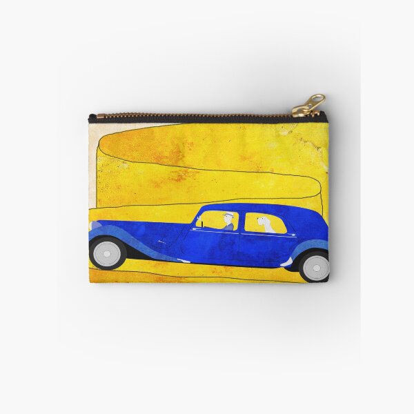 Item preview, Blue car on the mountain pass designed and sold by jripleyfagence.