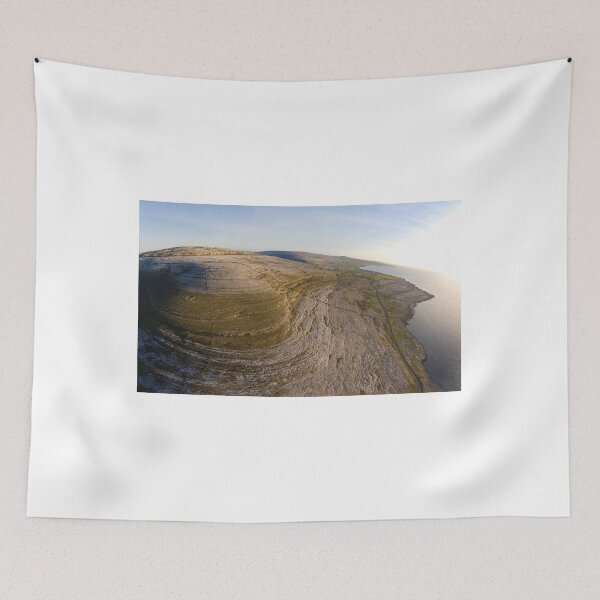 Item preview, aerial birds eye view of the burren national park designed and sold by Nollaig Ó Mórdha  Up The Banner Photography.