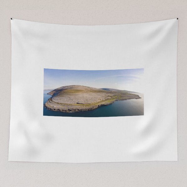 Item preview, drone view from the burren national park ireland designed and sold by Nollaig Ó Mórdha  Up The Banner Photography.