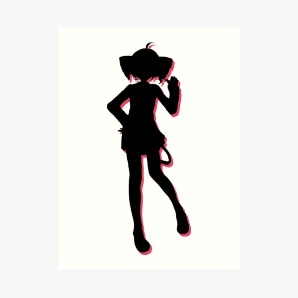 Kasane Teto Shadow Art Print