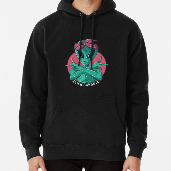 Gang Gift Top Area 51 Gangsta Alien Jumper Alien UFO