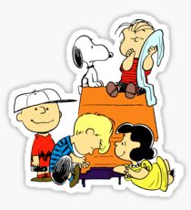 Charlie Brown and Friends Sticker