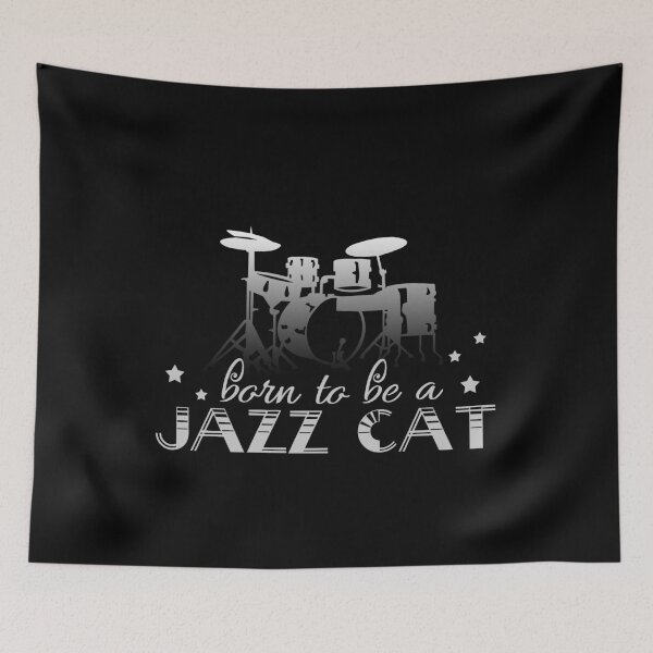 Item preview, Born to be a Jazz Cat designed and sold by design2try.