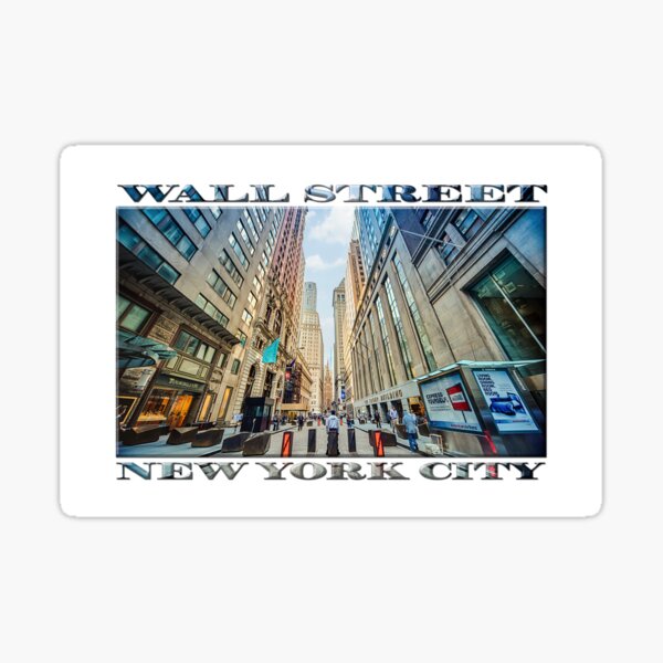 Wall Street Sticker