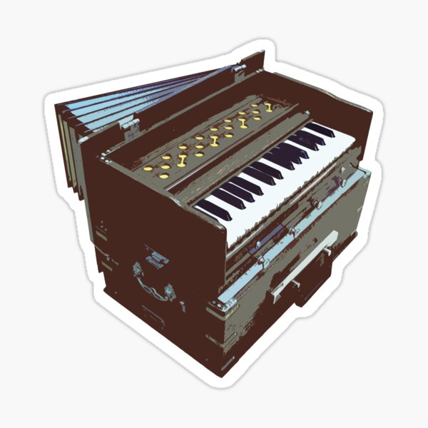 "harmonium" Sticker by mildstorm Redbubble