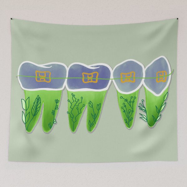 Item preview, Botanical Dental Braces designed and sold by Happimola Designs.