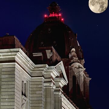 Artwork thumbnail, October Super Moon by darren-j-mcleod