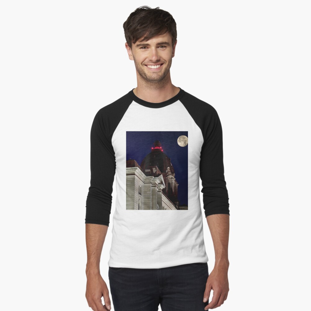 Item preview, Baseball ¾ Sleeve T-Shirt designed and sold by darren-j-mcleod.