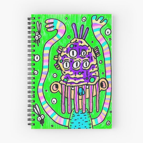 Item preview, Highlighters Markers Art - Neon UV Light - monster hat designed and sold by yuvalezov.