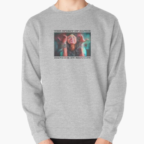 Dancer in Motion (digital painting) Pullover Sweatshirt