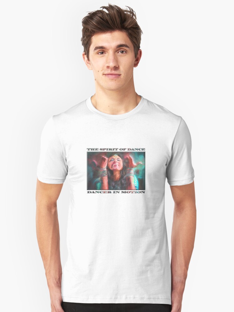 Alternate view of Dancer in Motion (digital painting) Slim Fit T-Shirt