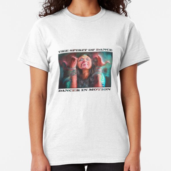 Dancer in Motion (digital painting) Classic T-Shirt