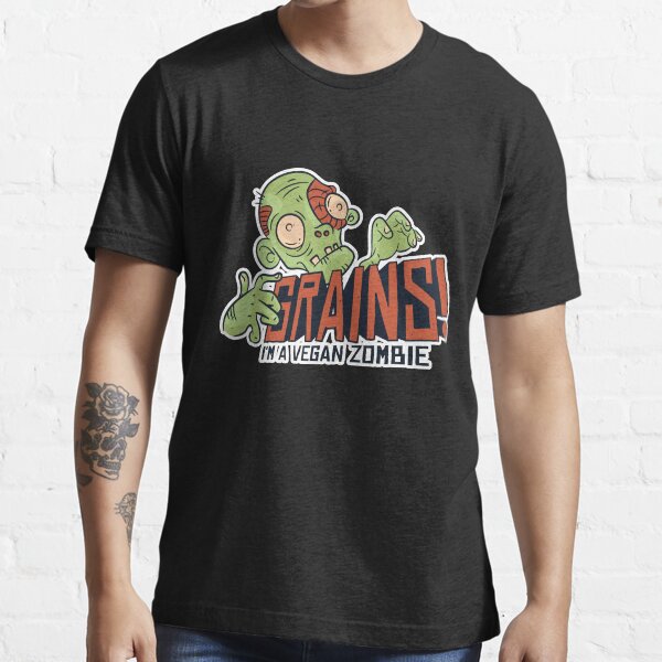Vegan Zombie - Grains Essential T-Shirt