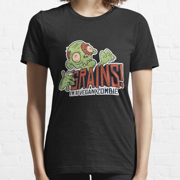 Vegan Zombie - Grains Essential T-Shirt