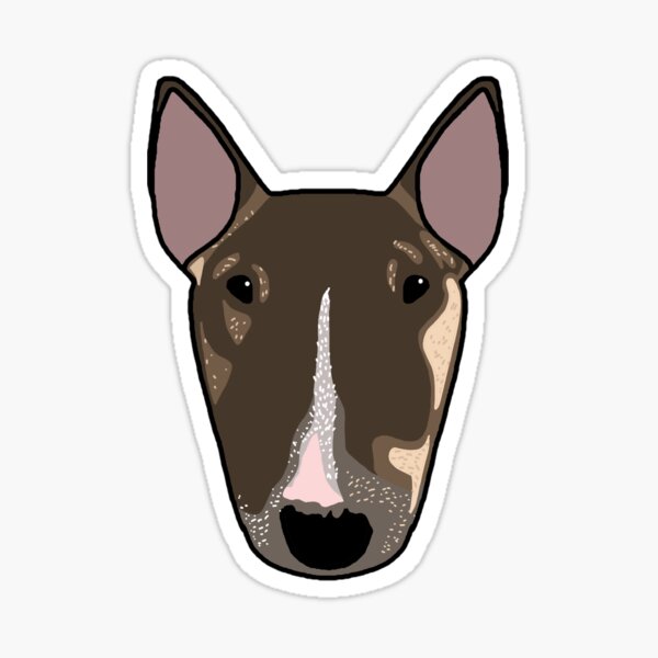 Item preview, Bronson Bull Terrier designed and sold by emilydevineart.