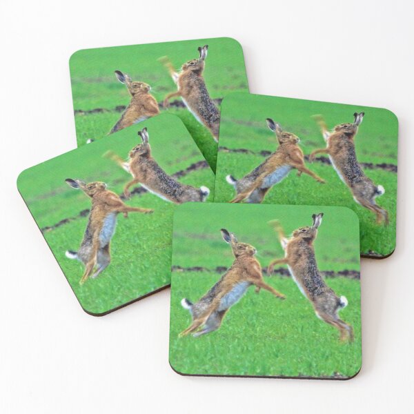 Item preview, Boxing Hares designed and sold by niki2028.