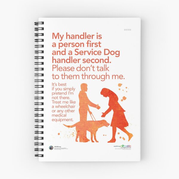 Item preview, Service Dog, My handler is a person first and a Service Dog handler second designed and sold by RedDogGear.