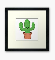 Cute Cactus Framed Print