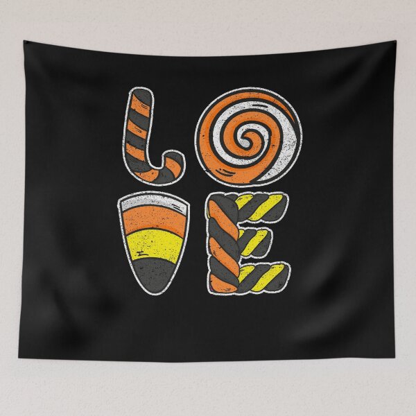 Item preview, Love Candy Corn Pumpkin Halloween Costume Party Fall designed and sold by Kieran Abbott.