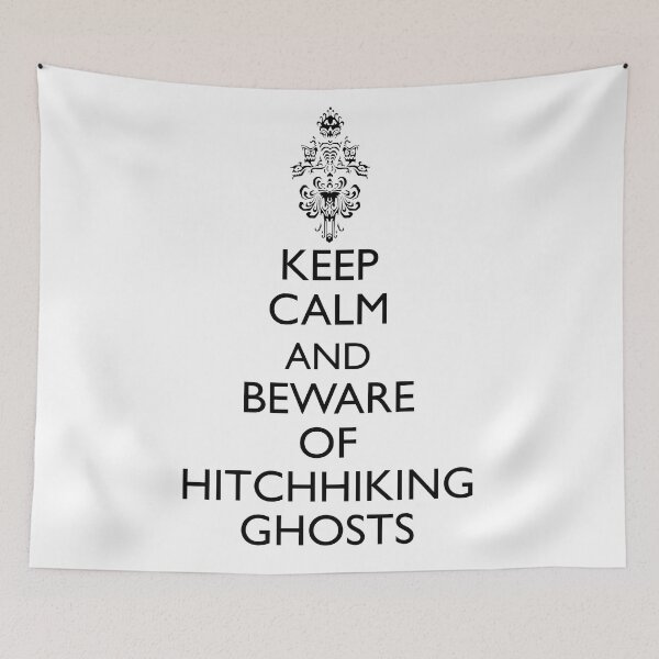 Item preview, Keep Calm and Beware of Hitchhiking  designed and sold by FandomTrading.