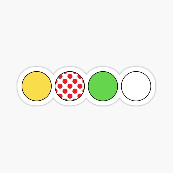 Maillots Tour de France Sticker