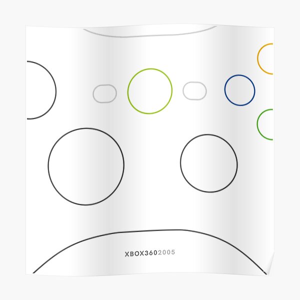 Xbox 360 Controller Poster