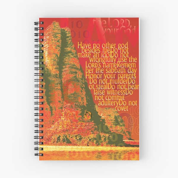Item preview, The Ten Words (Binary) designed and sold by Chuck Mountain Poster Art.