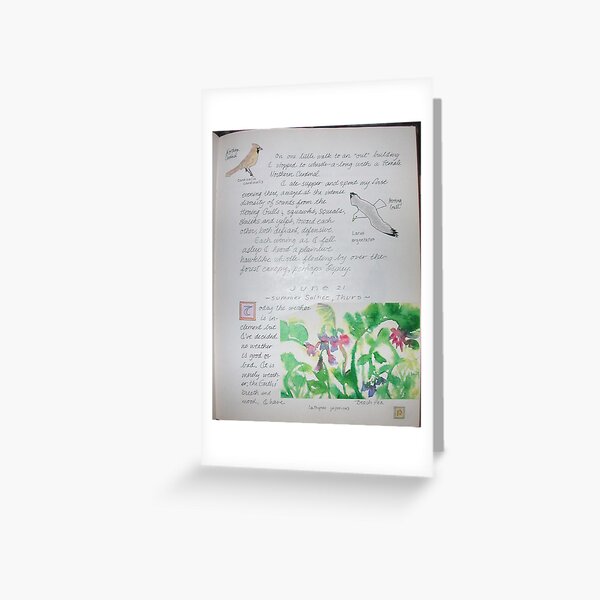 Page 10-Nature Journal Greeting Card