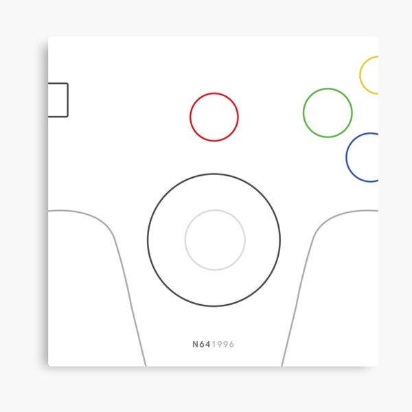 N64 Controller Canvas Print