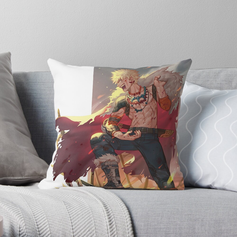 bakugou plush pillow