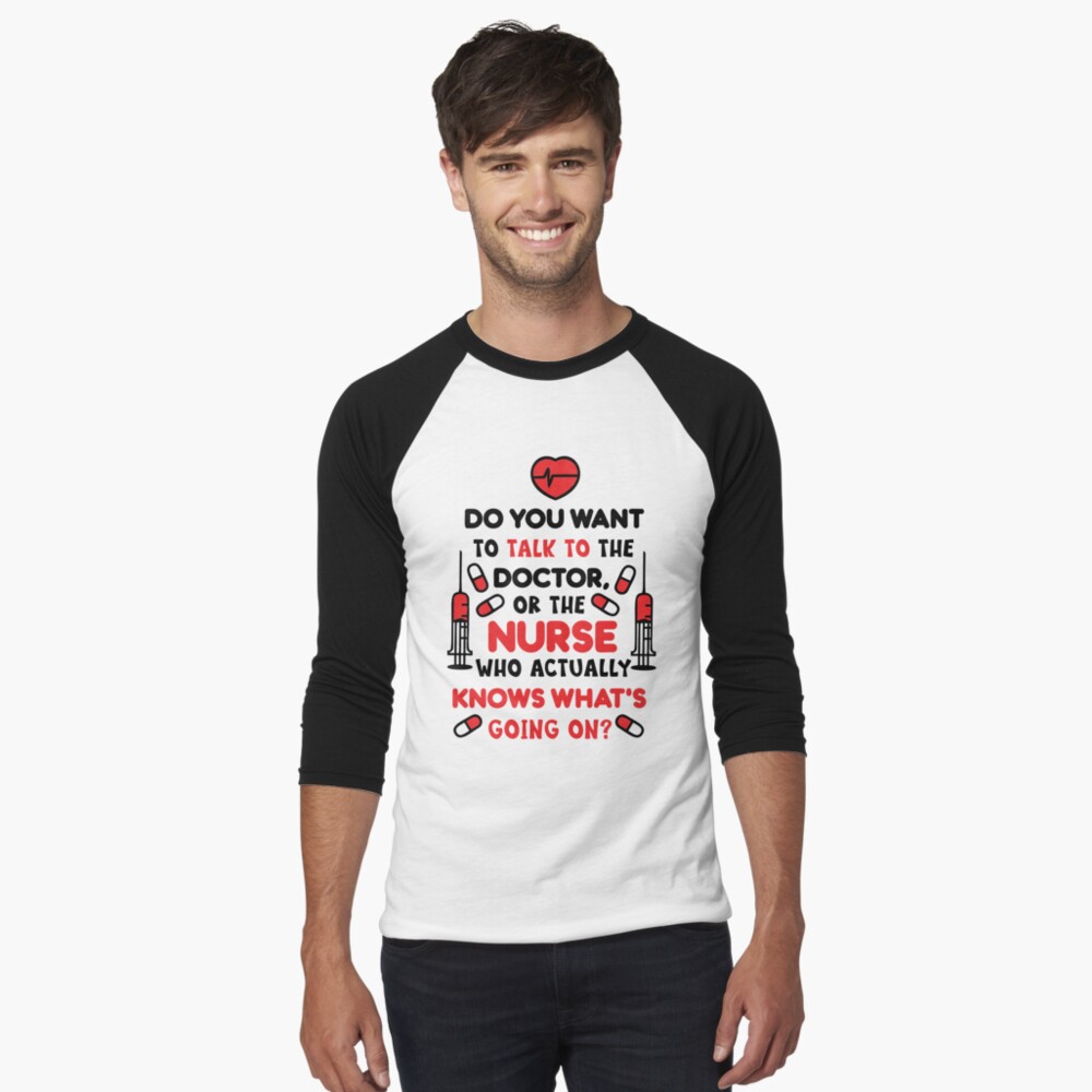 Item preview, Baseball ¾ Sleeve T-Shirt designed and sold by wantneedlove.