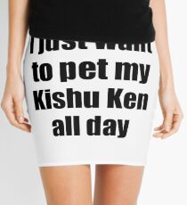 Minifalda Idea divertida del regalo de Kishu Ken Dog Lover Mom Dad