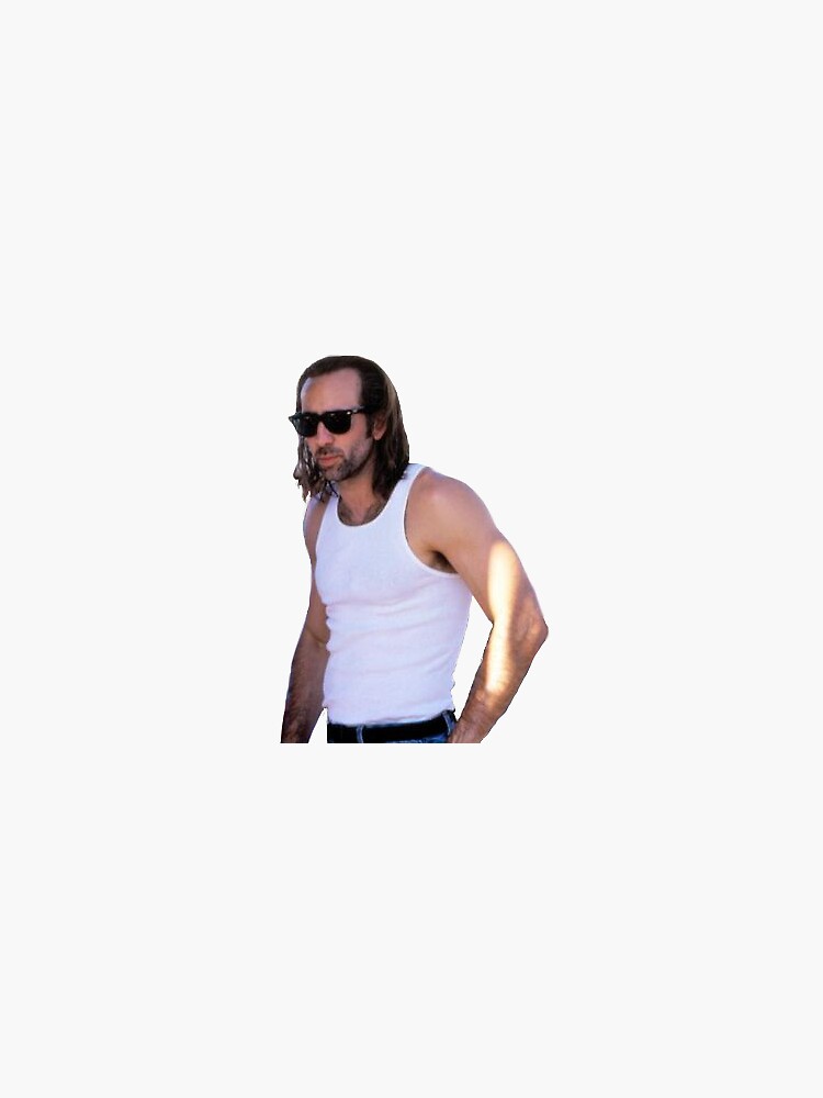 Thumbnail 3 of 3, Sticker, nicholas cage con air designed and sold by koopacorn.