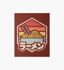 Retro Ramen Art Board Print