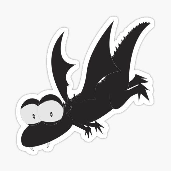 Drac Pegatina