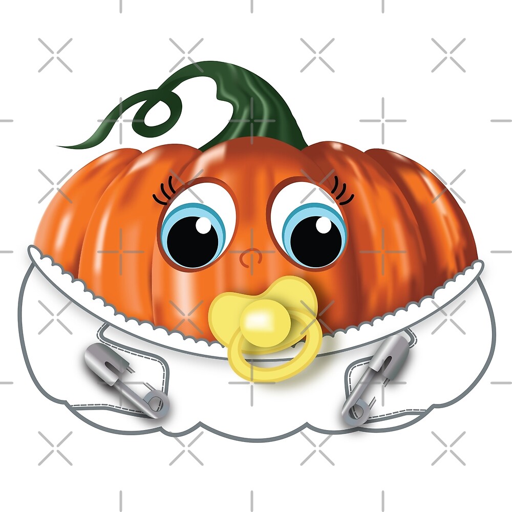 “Halloween Baby Pumpkin” by NinjaDesigns79 | Redbubble