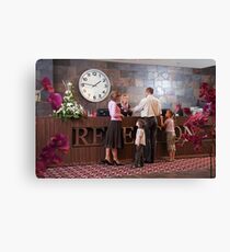 Happy travelers Canvas Print