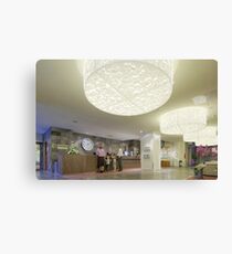 Happy travelers Canvas Print